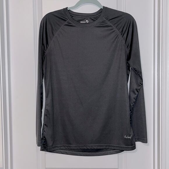 Baleaf Long Sleeve Gray Athletic Top - Picture 1 of 8